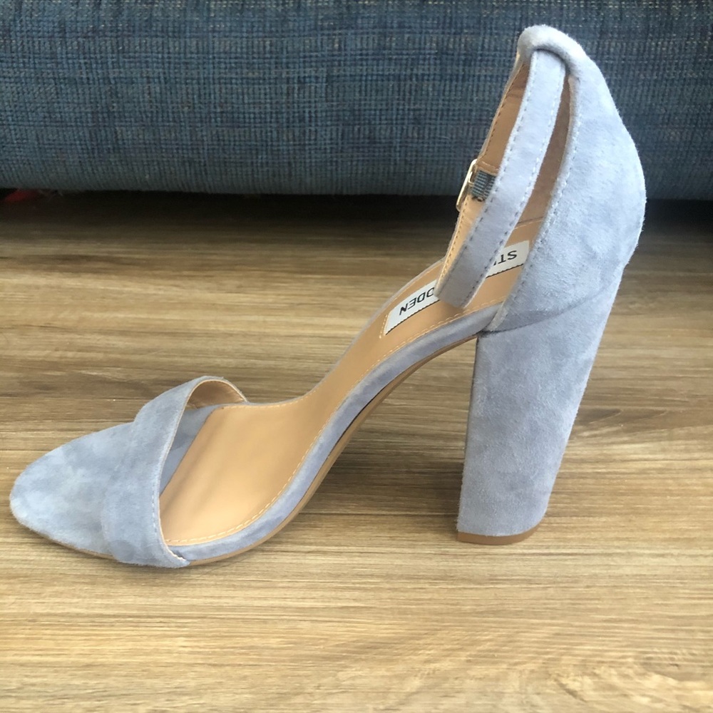 Suede Blue Steve Madden Shoes